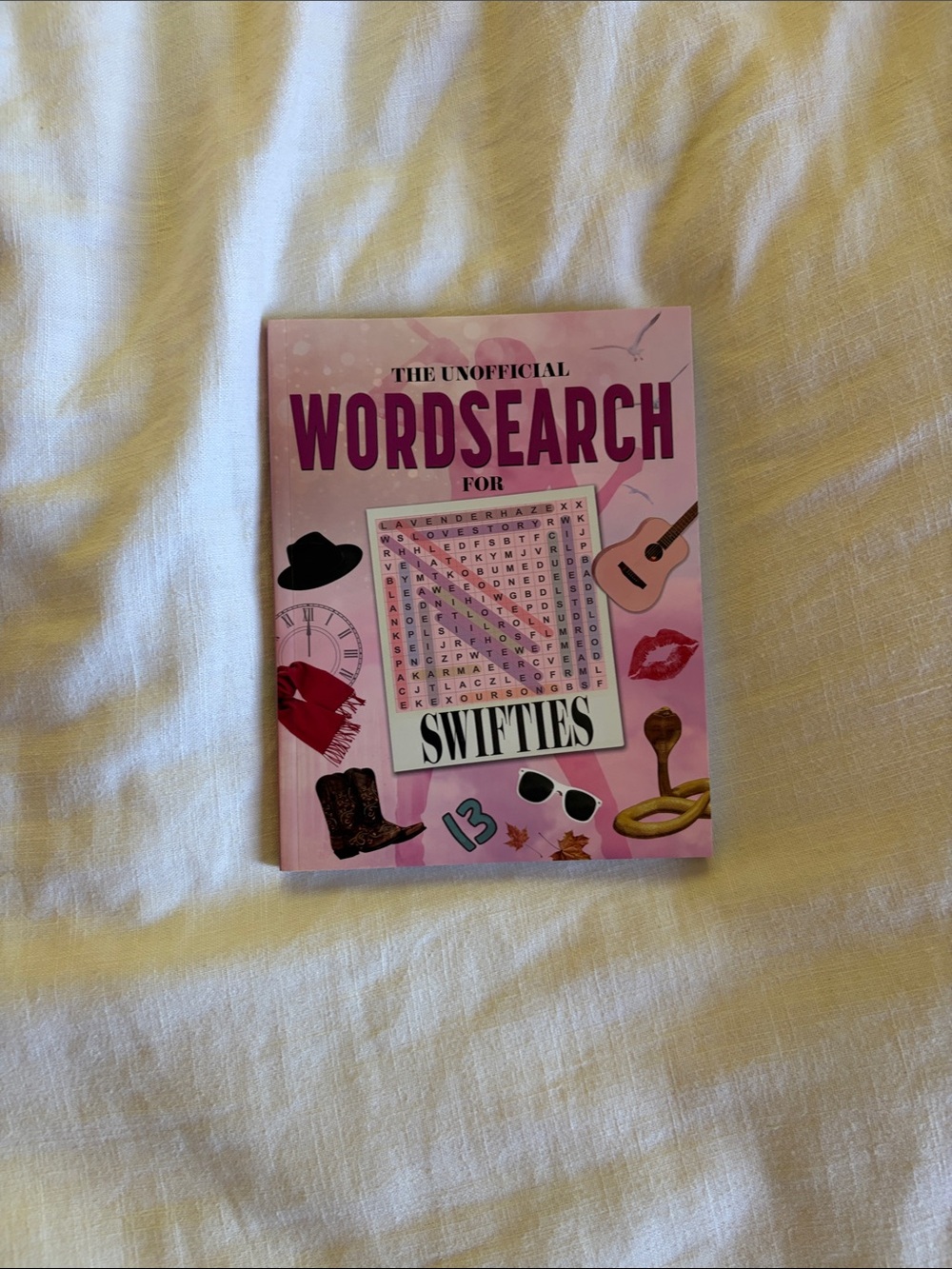 Wordsearch for Swifties Pink Puzzle Book